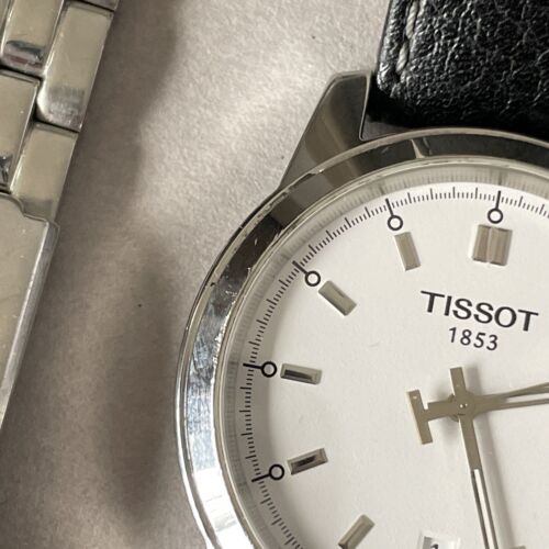 Tissot M160 260 Quartz Watch Sapphire Crystal White Dial Silver