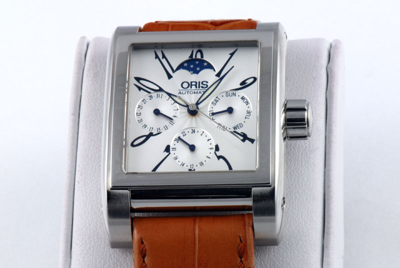 FS Oris Miles Rectangular Complication Ref 581.7528.4061.LS 33mm