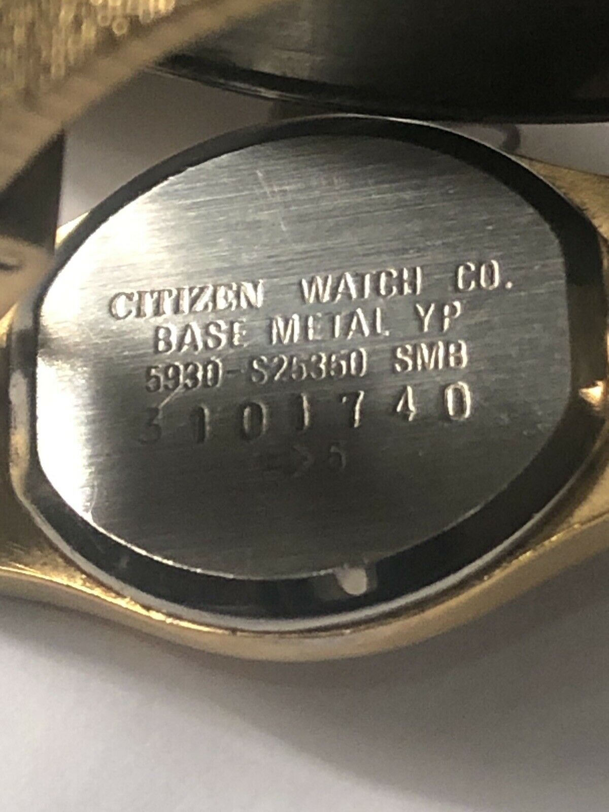 Citizen watch co hot sale base metal yp 5930