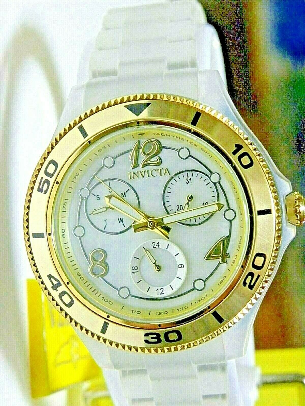 Invicta clear clearance watch