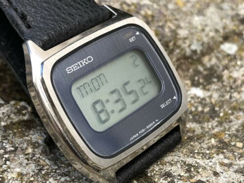 montre seiko lcd digital vintage neuve NOS WatchCharts