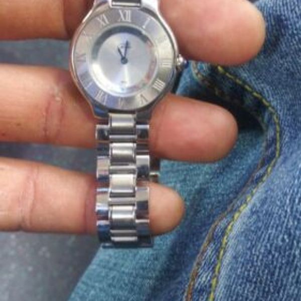 Must De Cartier 21 Swiss Quartz Unisex Watch 1340 PL268092