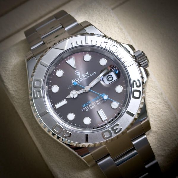 [WTS] [US] Rolex Yacht-Master 40 Rhodium Slate Dial YM40 Stainless ...