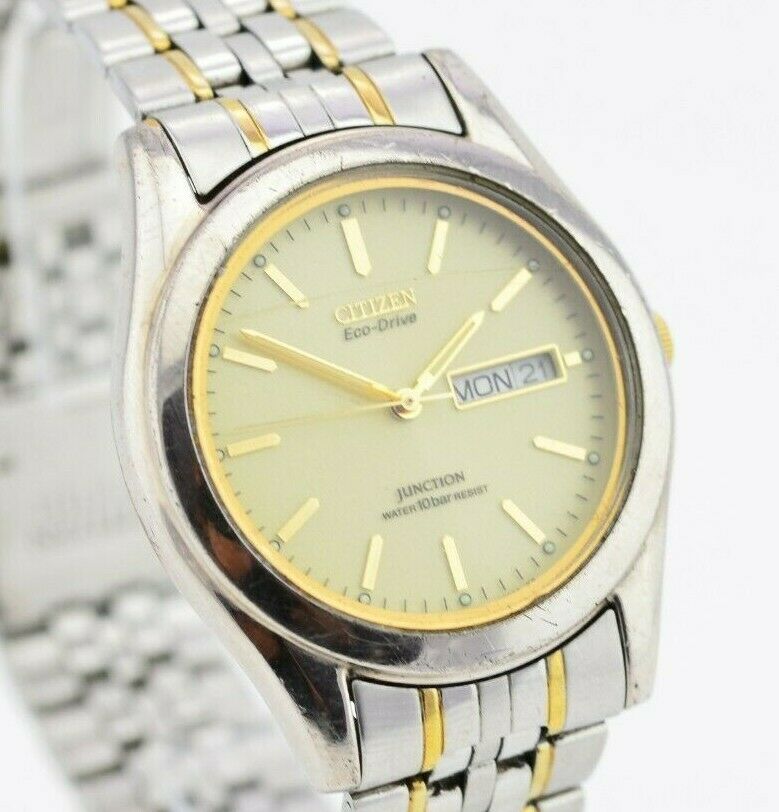 Vintage Mens Citizen Eco Drive Junction Solar Watch E100 K15567CK JDM G568 115.3 WatchCharts Marketplace