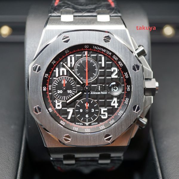 FSOT:MINT Audemars PIGUET ROYAL OAK OFFSHORE VAMPIRE 26470ST WARRANTY ...