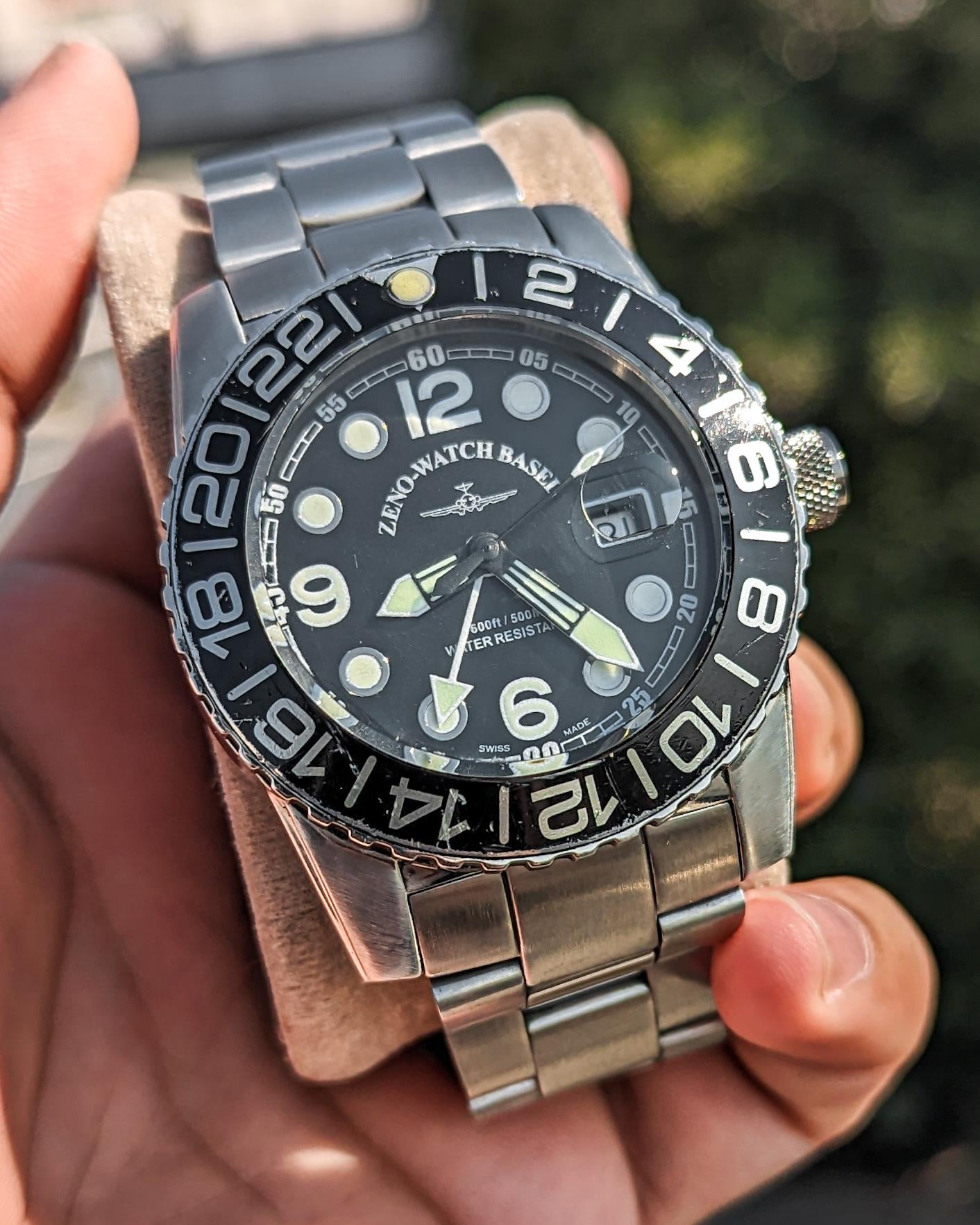 zeno watch 自動巻き 腕時計 ボーイズサイズ-