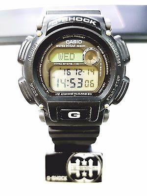 Vintage Kenya G-Shock Army Matte Black DW8800 Rhino Masai Mara