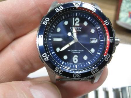 citizen air diver 200m titanium