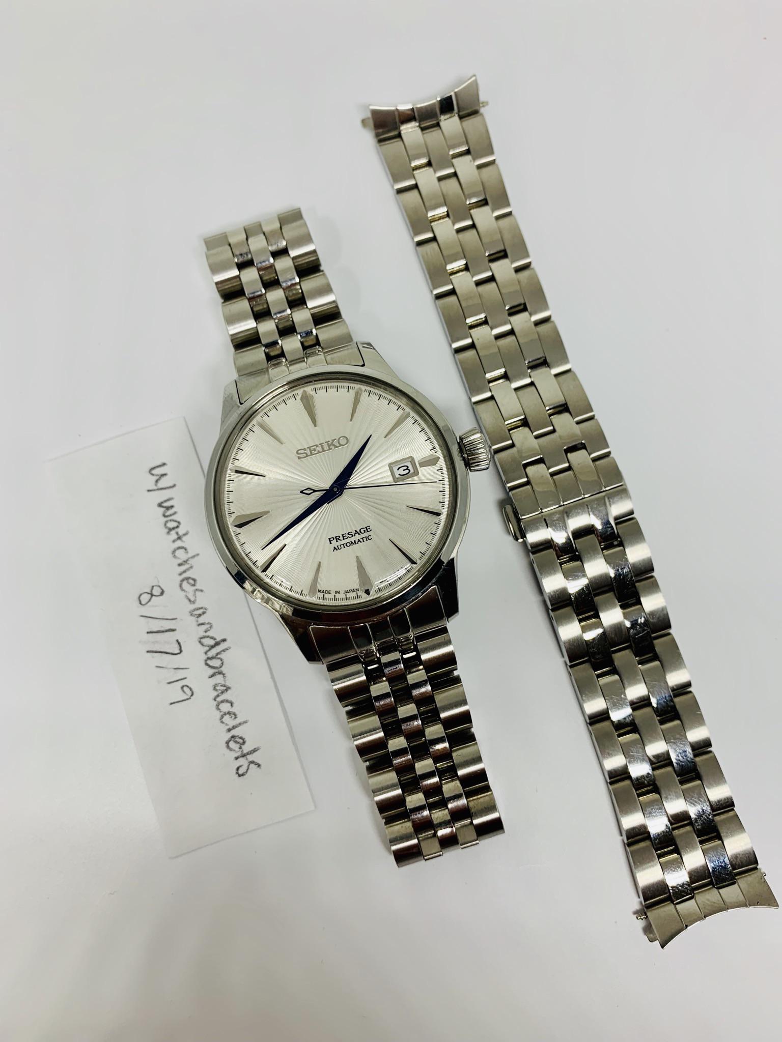 WTS] Seiko Presage Cocktail Time SRPB77 on StrapCode Jubilee | WatchCharts