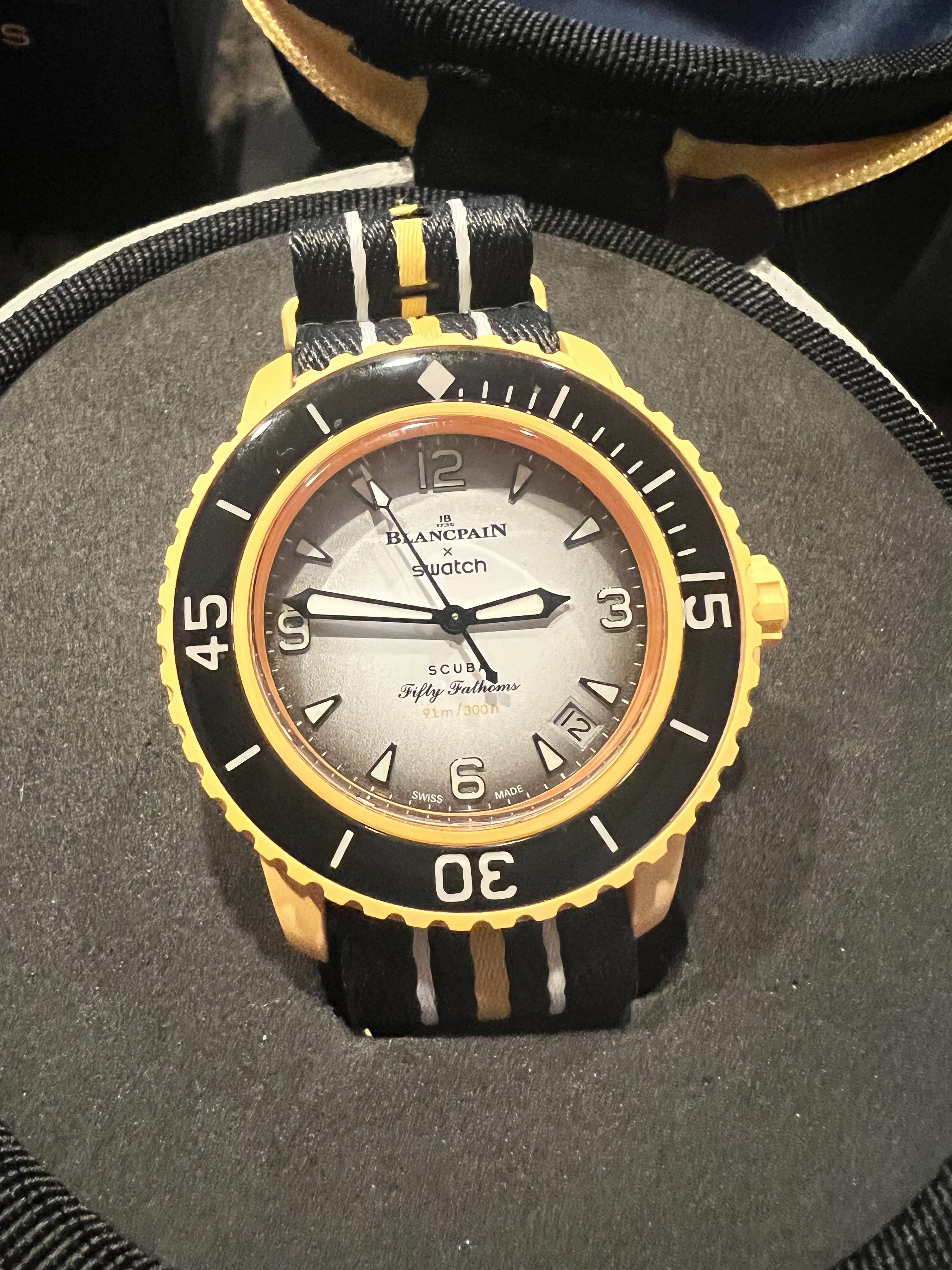 FS Swatch Blancpain Pacific Ocean WatchCharts Marketplace