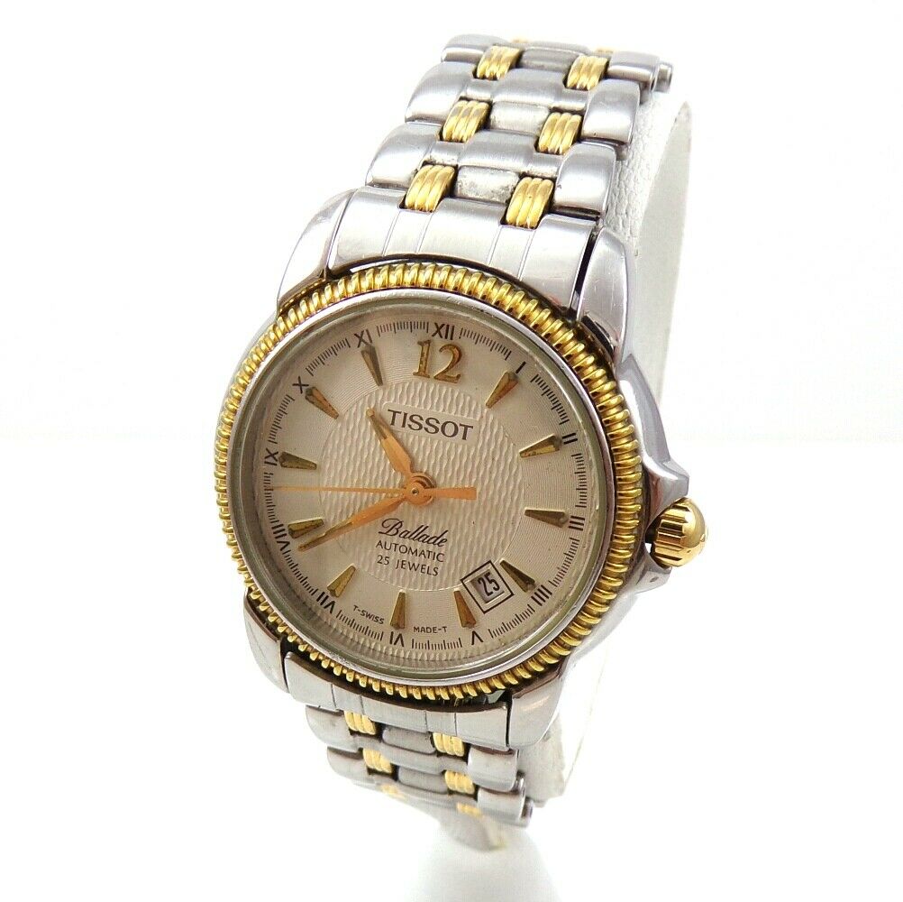 Tissot Ballade Automatic 25 Jewels Ladies Watch Wristwatch QYE6 