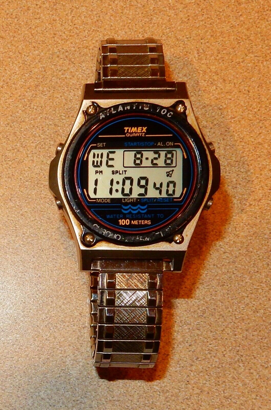 vintage timex atlantis 100