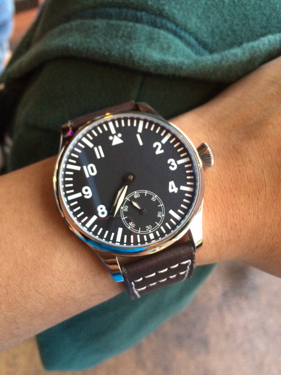 parnis pilot watch