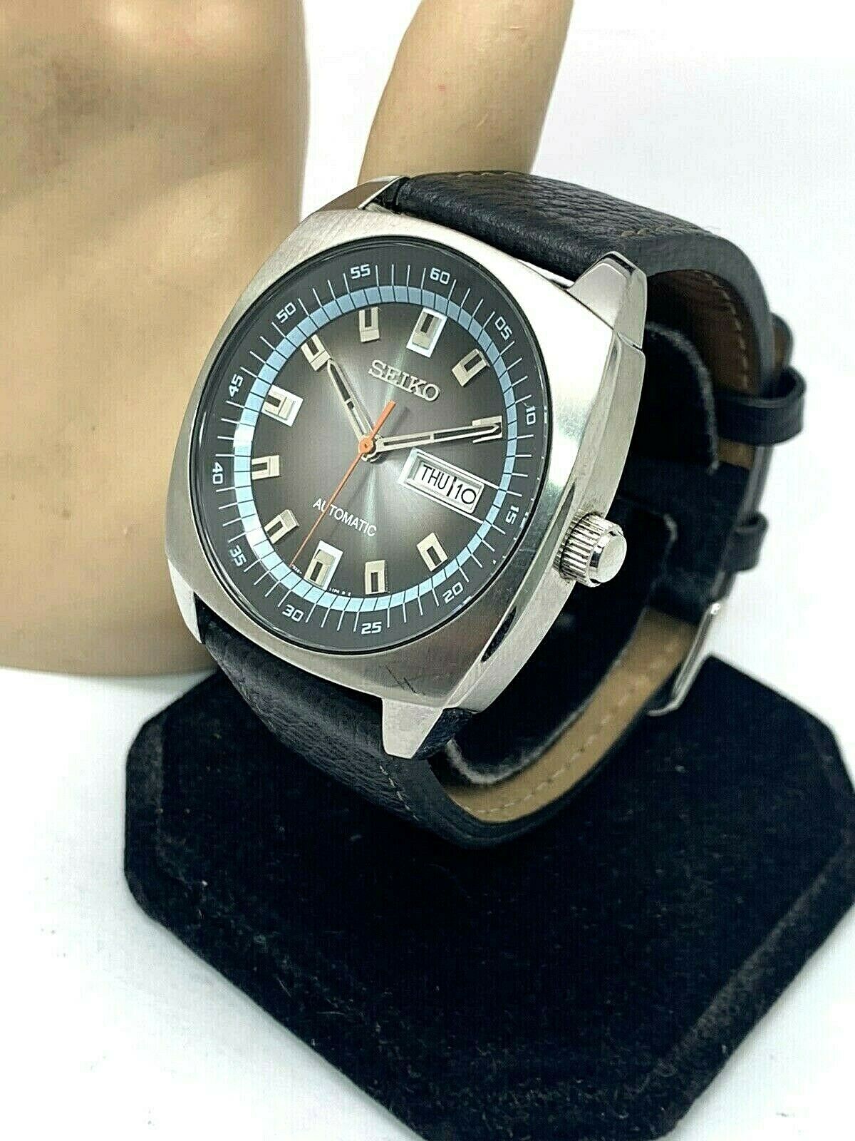 セイコー 7s26-4b0 オートマチック　海外　リクラフト　snkn01 SEIKO 7S26 4B0 Recraft SNKN01 Automatic Watch Near Mint 24mm