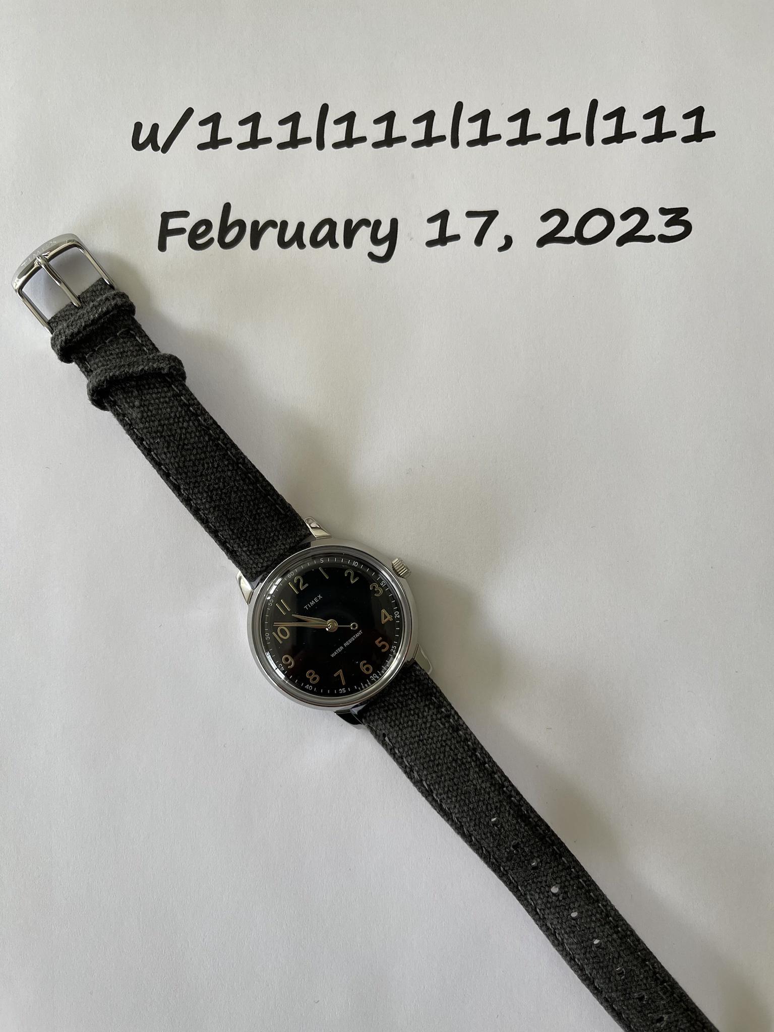 WTS] Todd Snyder x Timex Liquor Store After Dark $200 | WatchCharts