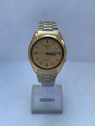 Seiko 5 Automatic Day Date 7S26 0480 Vintage Rare Wrist Watch