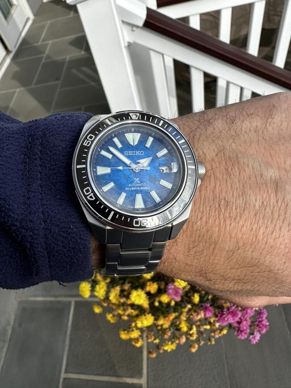 WTS Seiko SRPE33 King Samurai Manta Ray 44mm Prospex