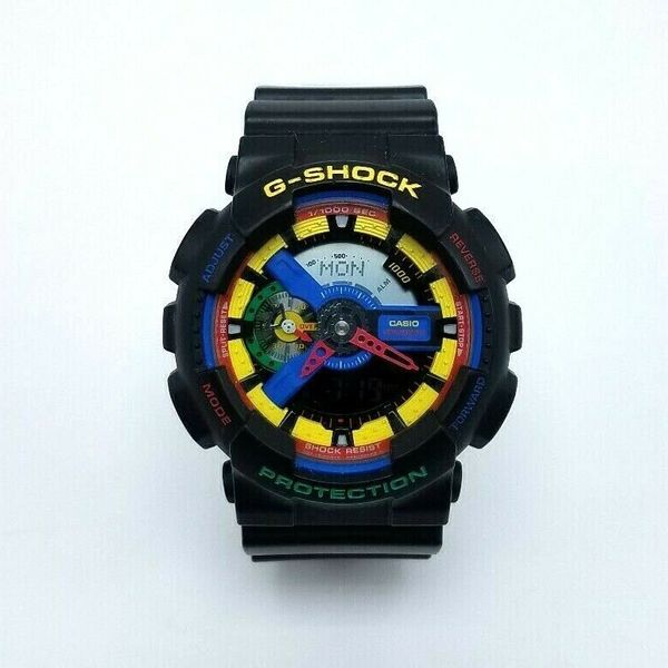 CASIO GSHOCK DEE AND RICKY GA110DR WR20BAR JAPAN 5146 BLACK WATCH