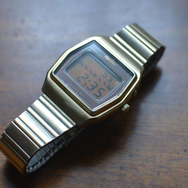 [WTS] Seiko Quartz LC Gold 0139-5019 Day-Date circa 1977 Cool Retro 