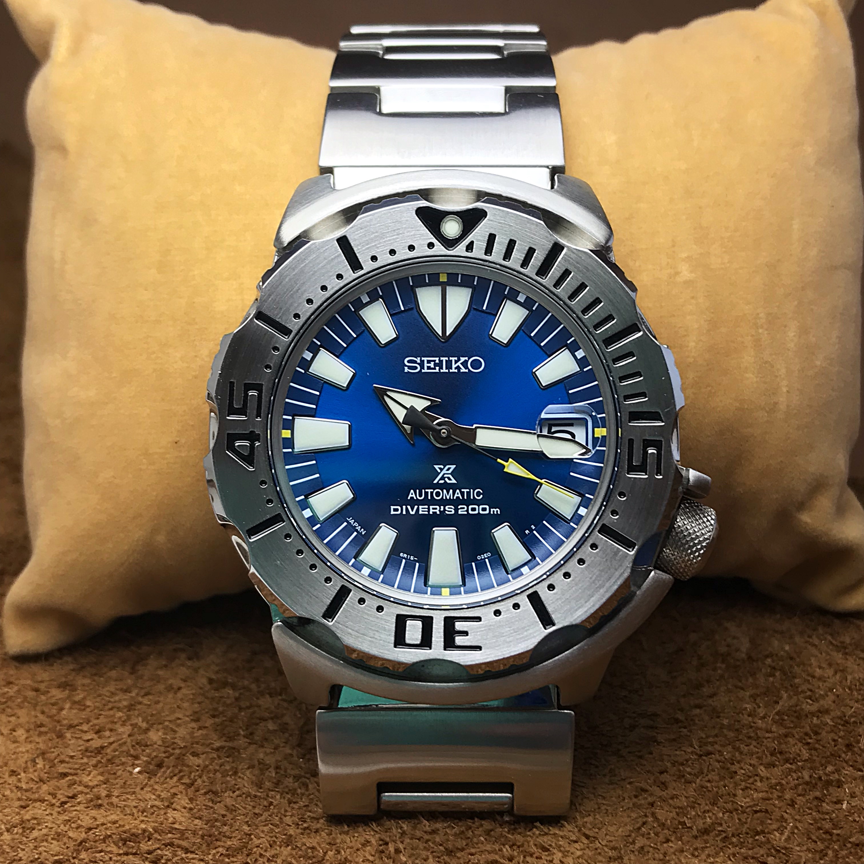 Seiko Coral Blue Monster SBDC067 | WatchCharts