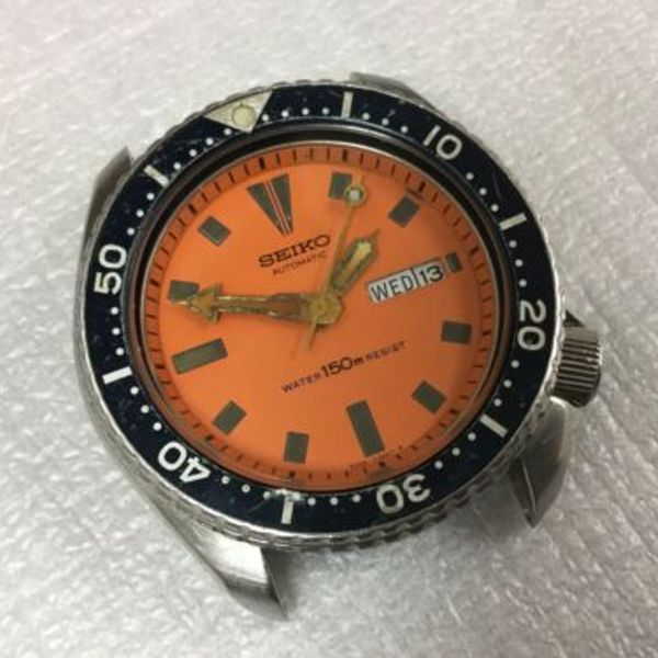Seiko 6309-729B Orange Dial | WatchCharts Marketplace