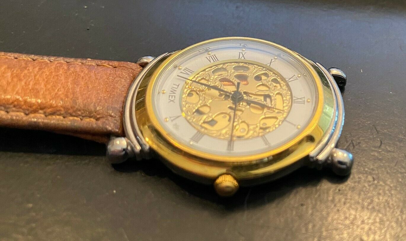 timex skeleton watch