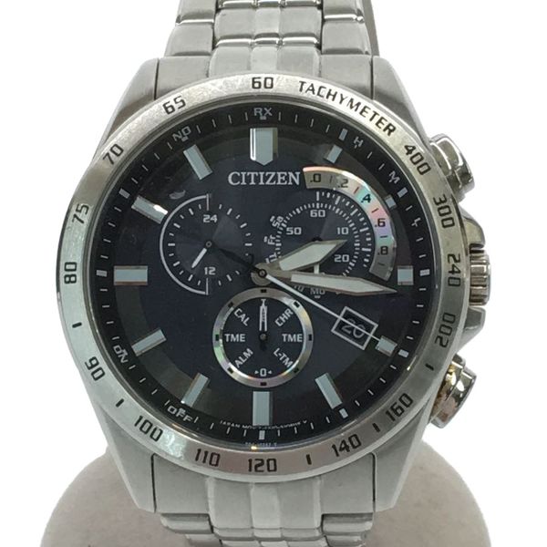 [Used] Citizen Solar Watch/Analog/Stainless Steel/NVY/SLV [Clothing