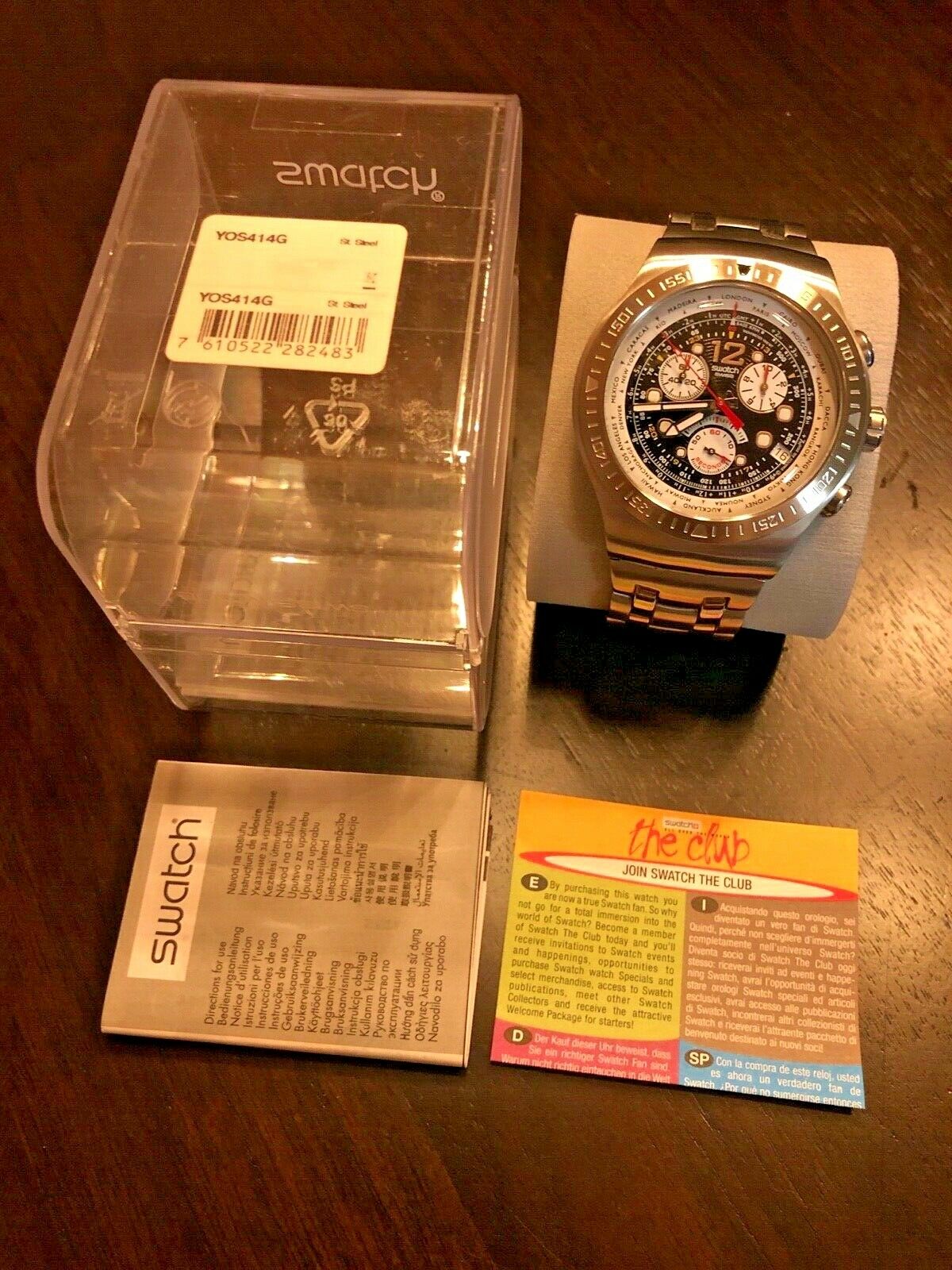 Swatch クロノグラフ 腕時計 クォーツ irony 型番:YOS414G Swatch クロノグラフ 腕時計 クォーツ irony 型番:YOS414G 【公式通販】