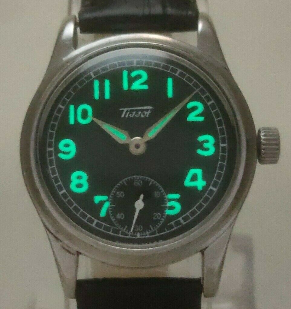 Vintage TISSOT CS I British Civil Services INDIA Hand Winding