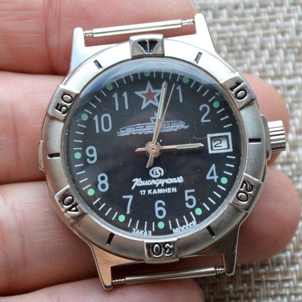 Watch Commander Military Soviet Komandirskie Vostok Wostok Rare Vintage ...