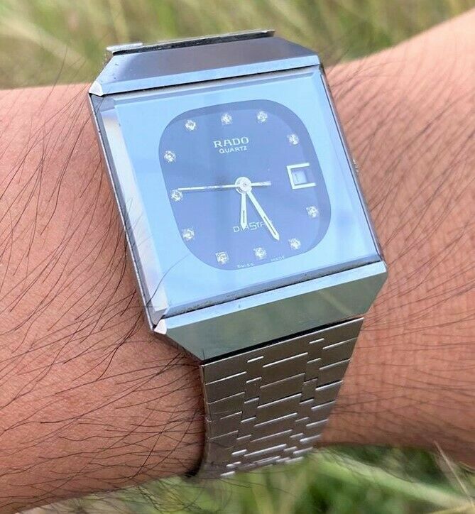 稼働品 RADO Diastar メンズ アナログ 711.0067.3N RADO ラドー ダイアスター メンズ 腕時計 デイト 711.0067.3N