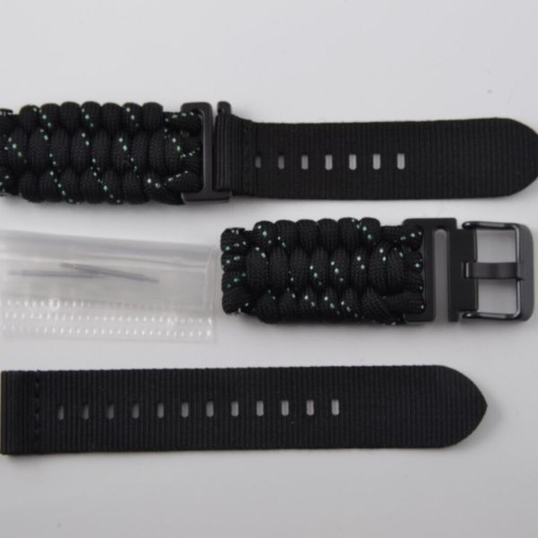 Victorinox Swiss Army 005885.9 Paracord Black Strap 21mm Nylon Band ...