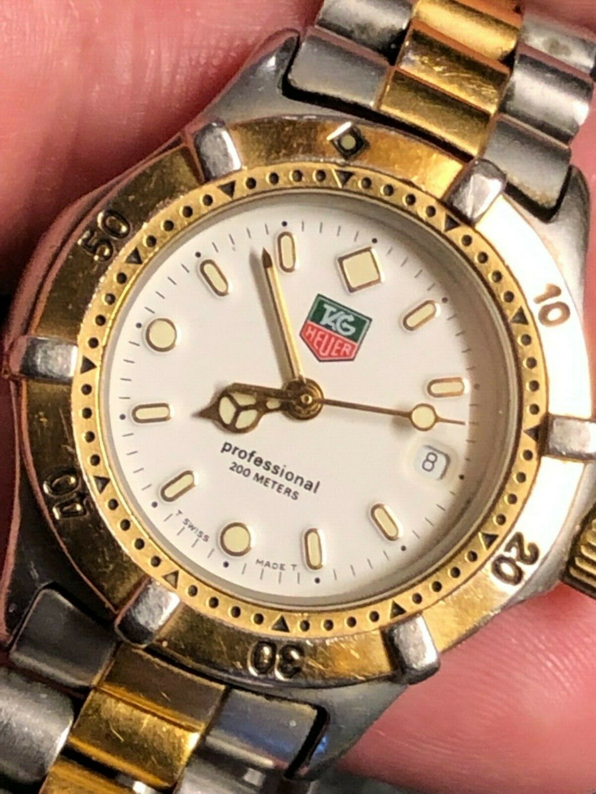 Tag Heuer Professional WE-1422-R Womens Two Toned Watch 200 Meter