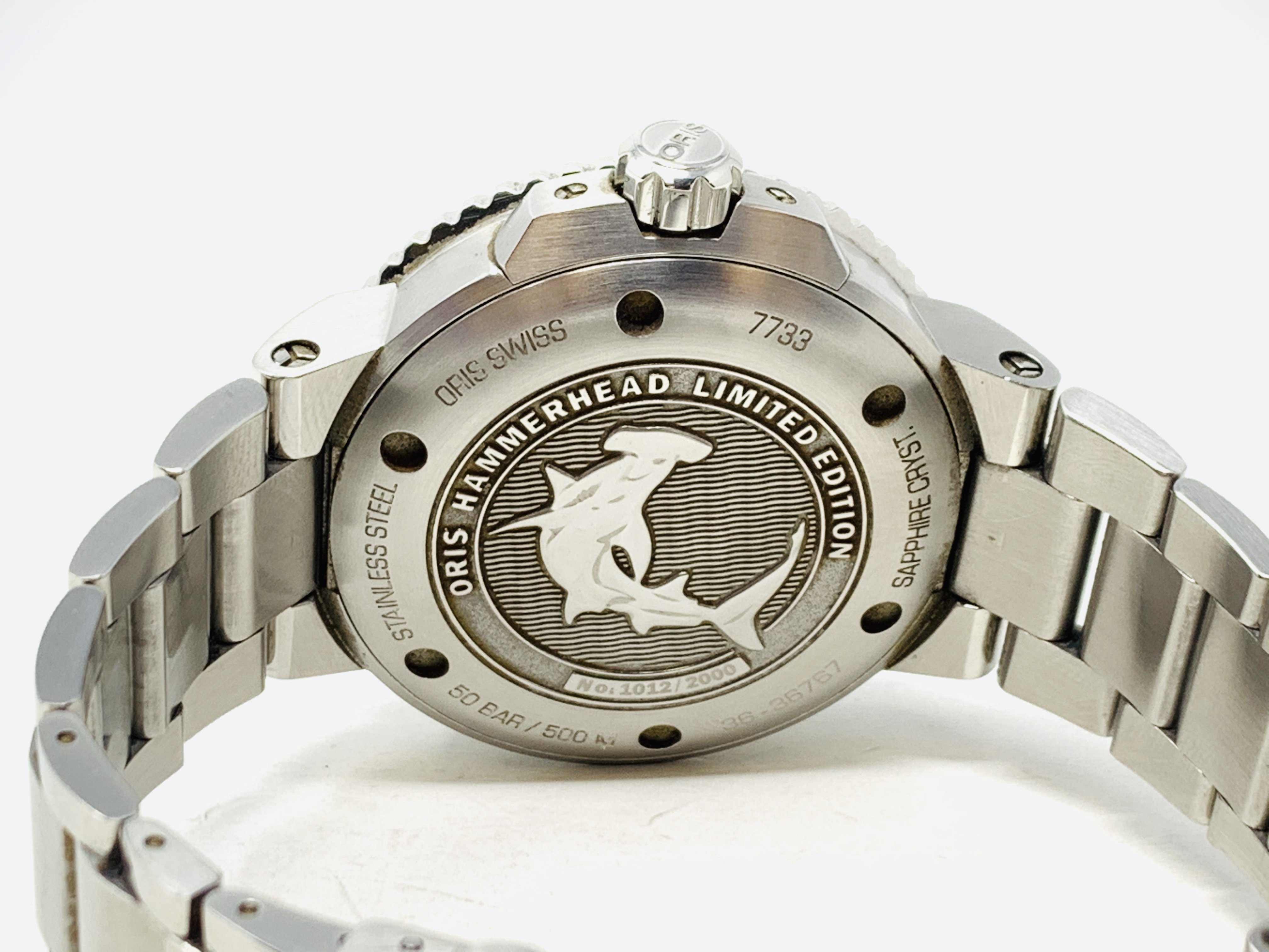 FS Oris Aquis Hammerhead Limited Edition Watch 01 752 7733 4183