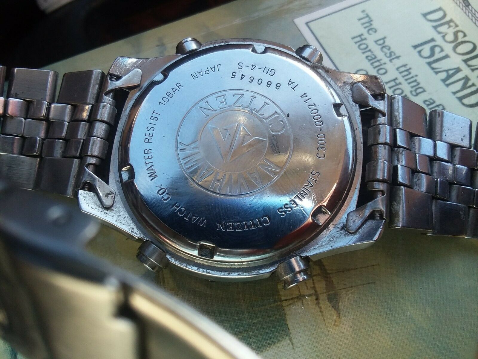 Citizen Navihawk Promaster GN-4-S C300 World Time Chronograph