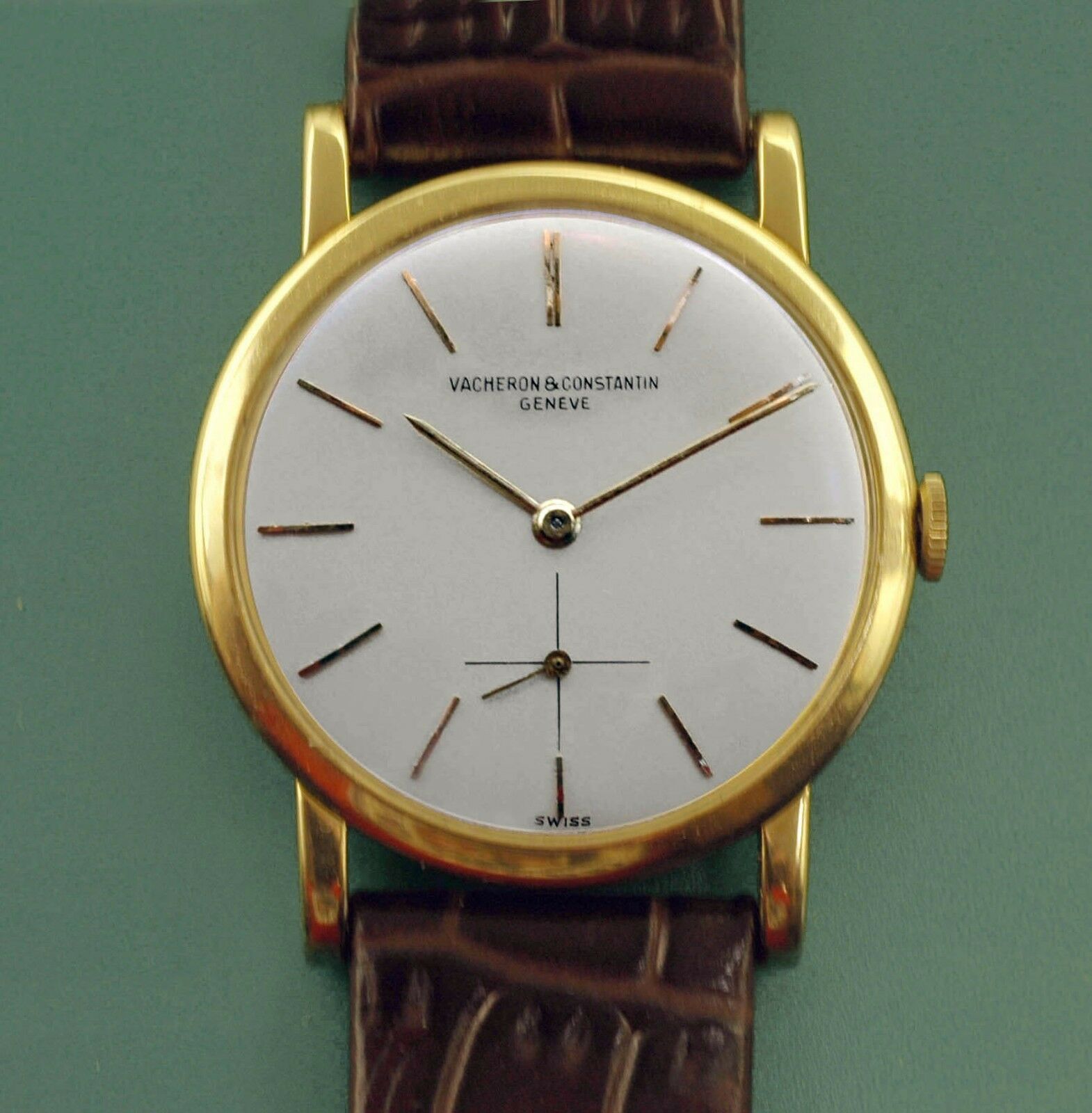 Vintage 50 s 18k Yellow Gold Vacheron Constantin cal. 1001 Ref