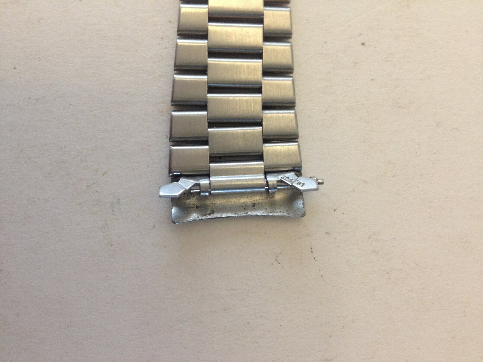 Genuine Man s Tag Heuer Stainless Steel Bracelet Ref 325 3 20mm