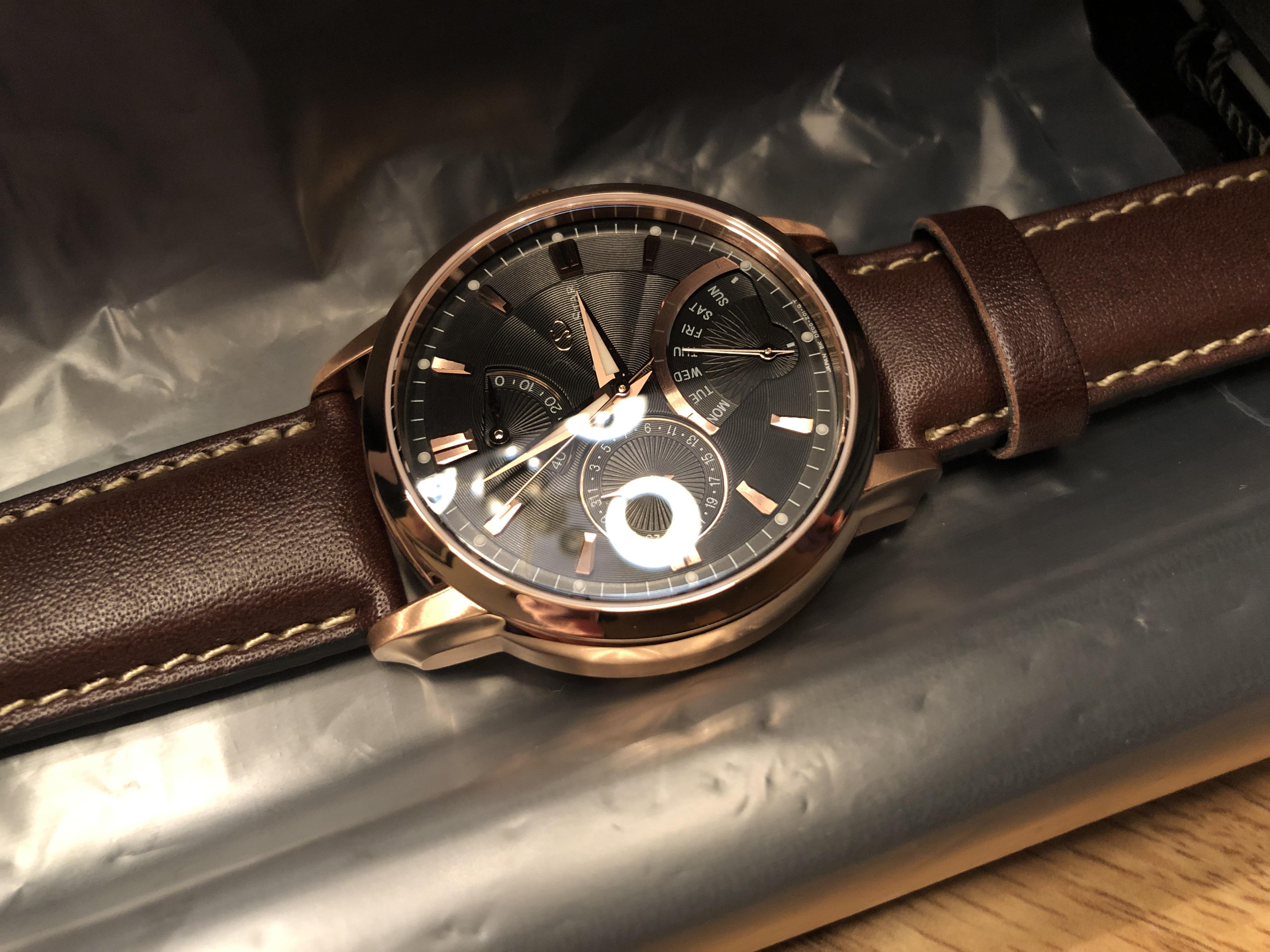 WTS RARE Orient Star Retrograde Rose Gold DE00003B BRAND NEW