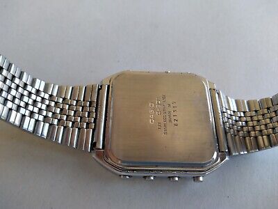 VINTAGE CASIO C-801 CALCULATOR MEN WATCH JAPAN MADE VINTAGE CASIO C-801 CALCULATOR MEN WATCH JAPAN MADE