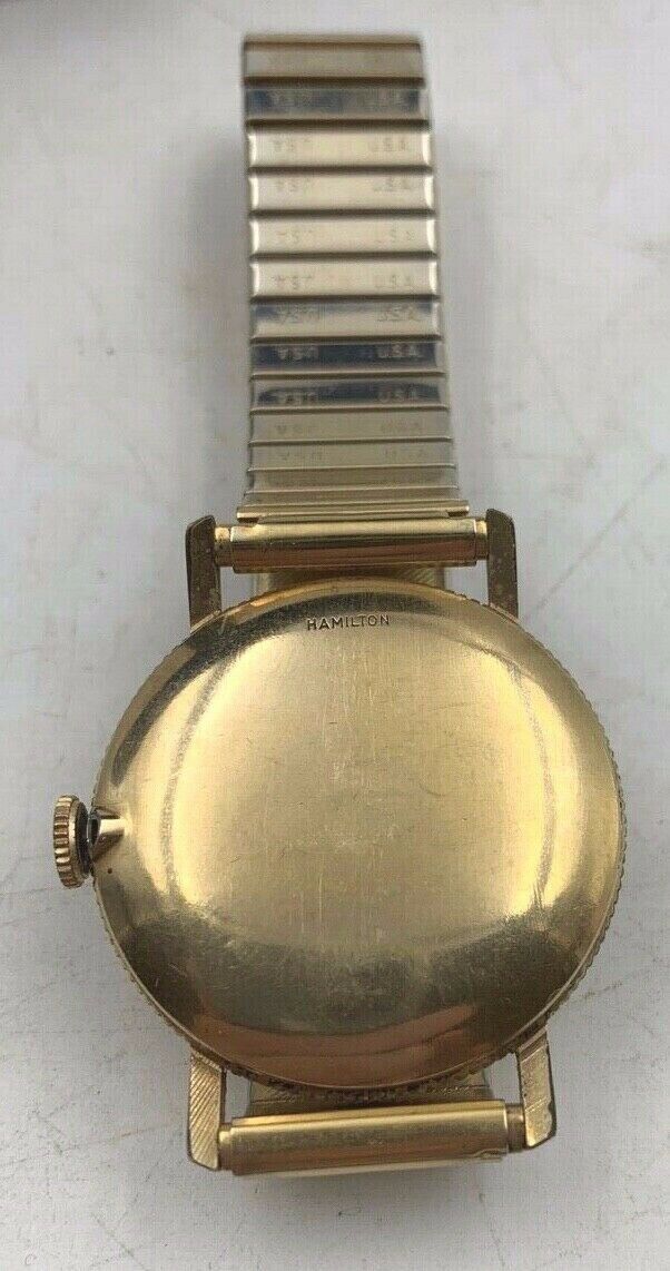 Hamilton 22 Jewels Mens Watch Liberty Coin Face 10KRGP Just Hamilton 22 Jewels Mens Watch Liberty Coin Face 10KRGP Just