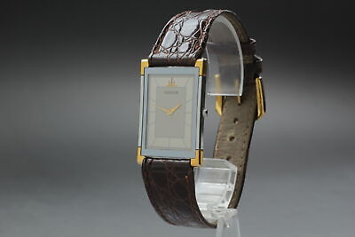 Exc+5] SEIKO CREDOR 6730-5711 Quartz Men's Watch 22K Gold SGP from