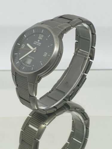 Junghans Mega Titanium W615 Funkuhr Solar Uhr 034 2301.44