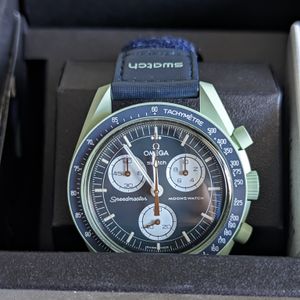 Omega x Swatch Bioceramic Moonswatch Mission To Moonshine Men