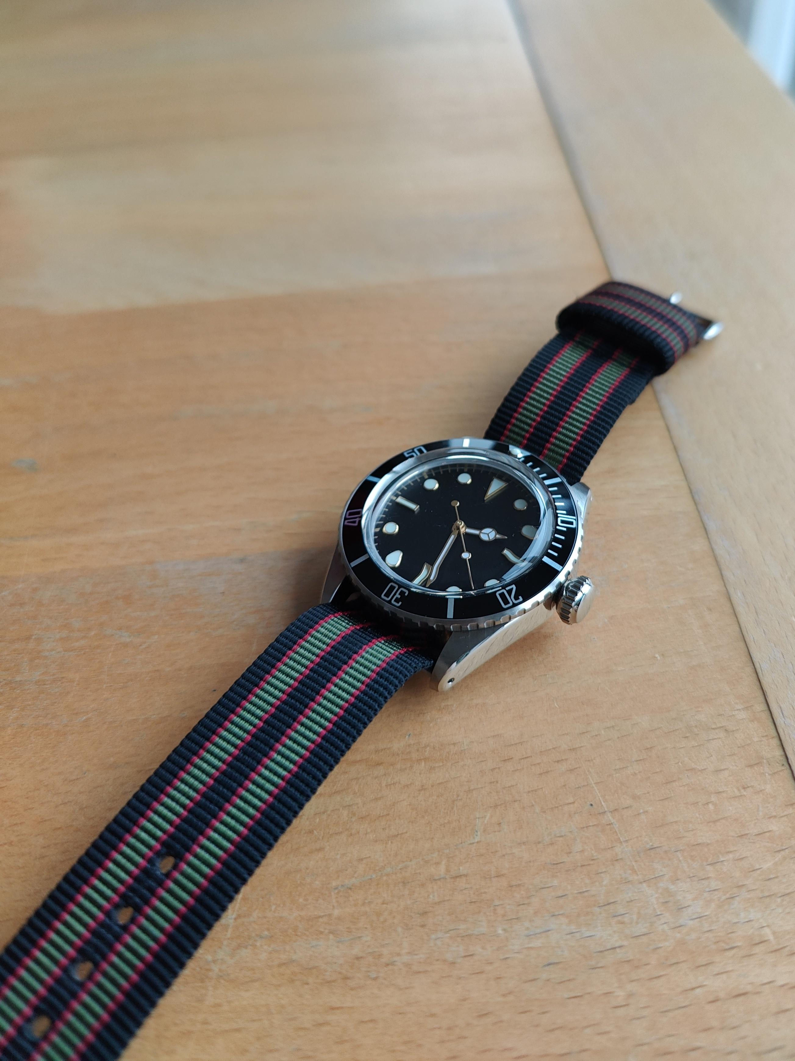 WTS] Rolex 6538 Submariner Homage, Seiko NH38 Based. Made to Order, Brand  New. | WatchCharts