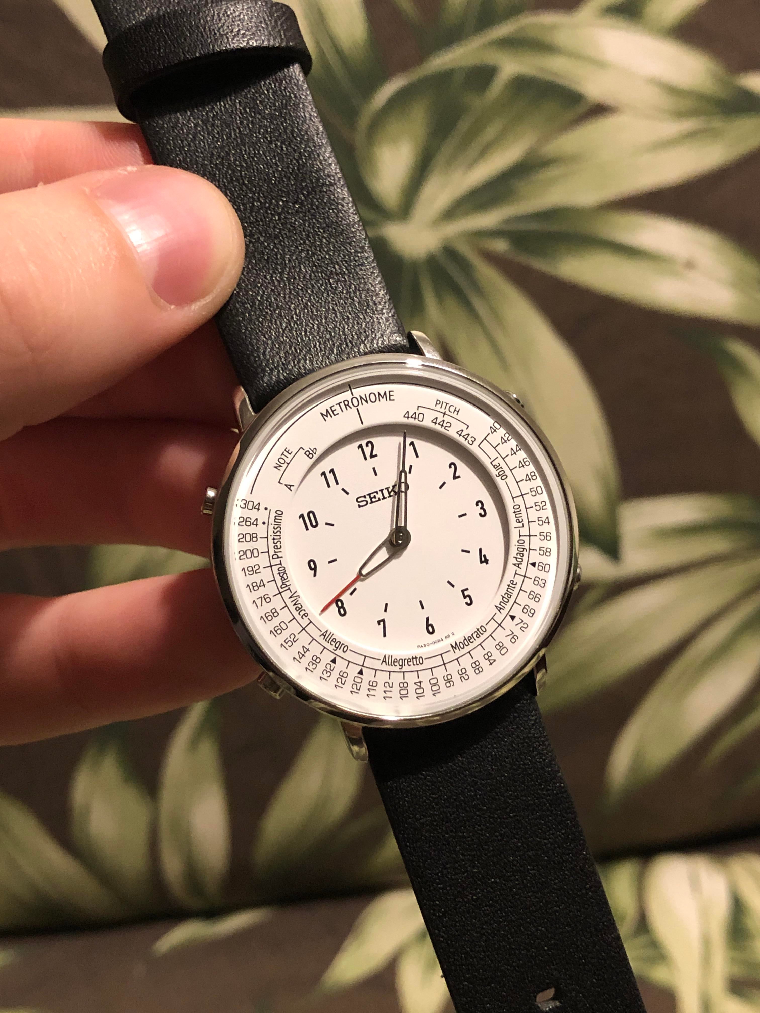 通販はこちら. SEIKO METRONOME WATCH SMW006A # New Metronome Watch