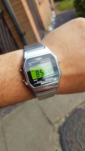 timex vintage digital watch