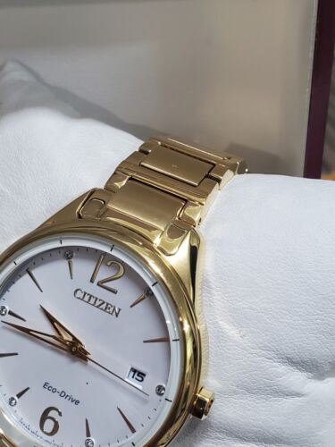 NEW Citizen Chandler FE6102-53A Ladies 37mm Silver Dial MSRP  display picture 1