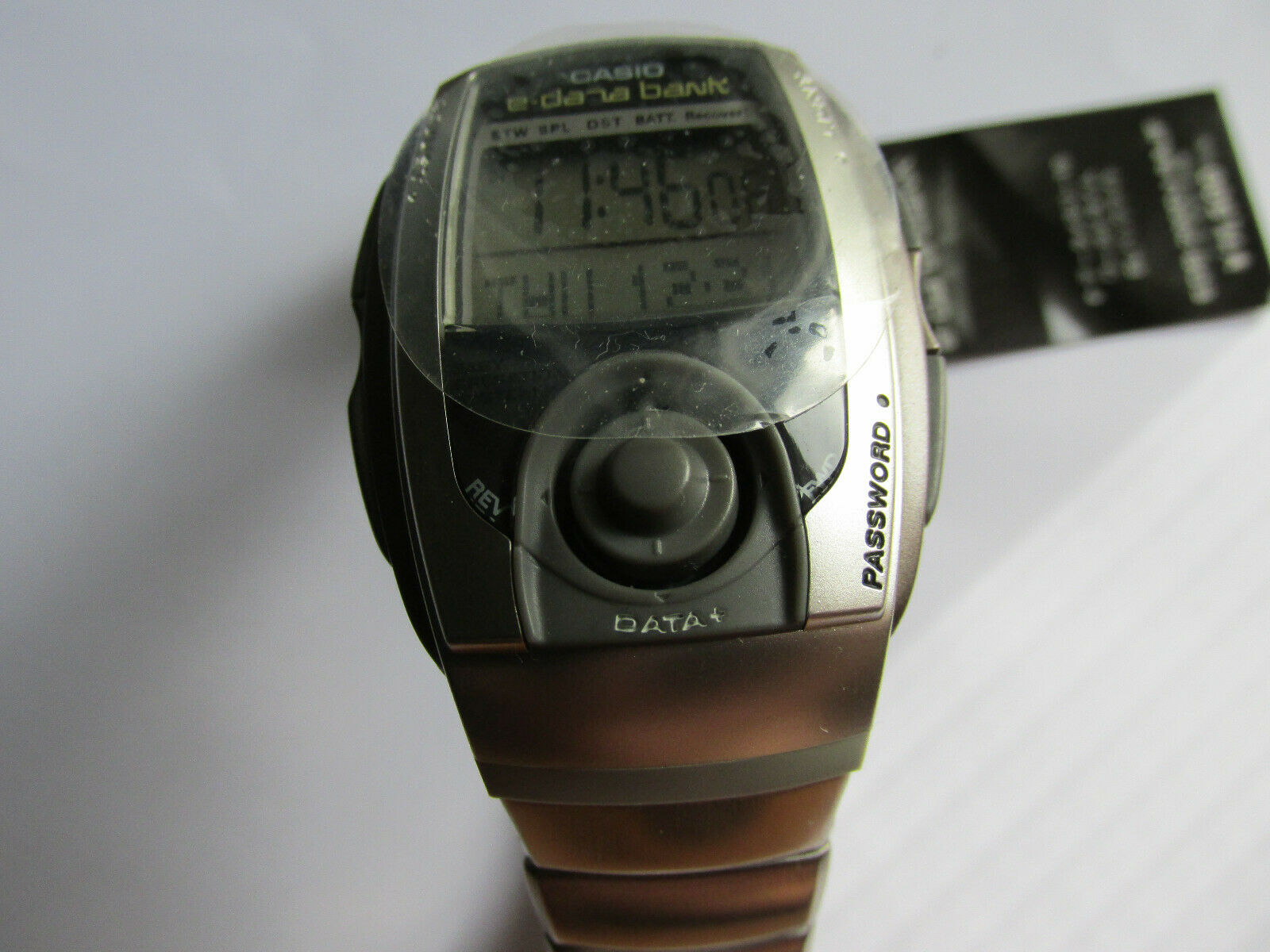 VINTAGE CASIO EDB-200 EDB-201 E-DATA BANK JOYSTICK ILLUMINATOR NEW 