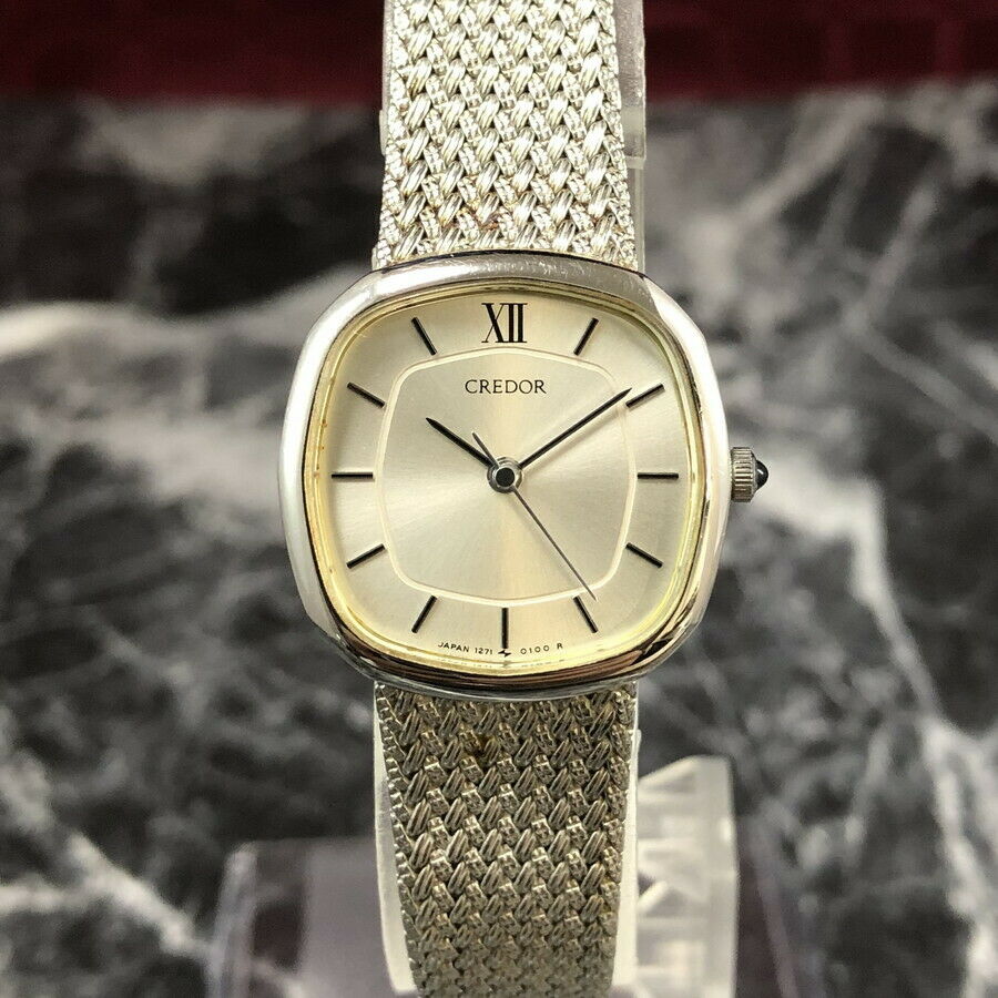 SEIKO CREDOR 1271-5030 Original Band Women's Quarts Watch from