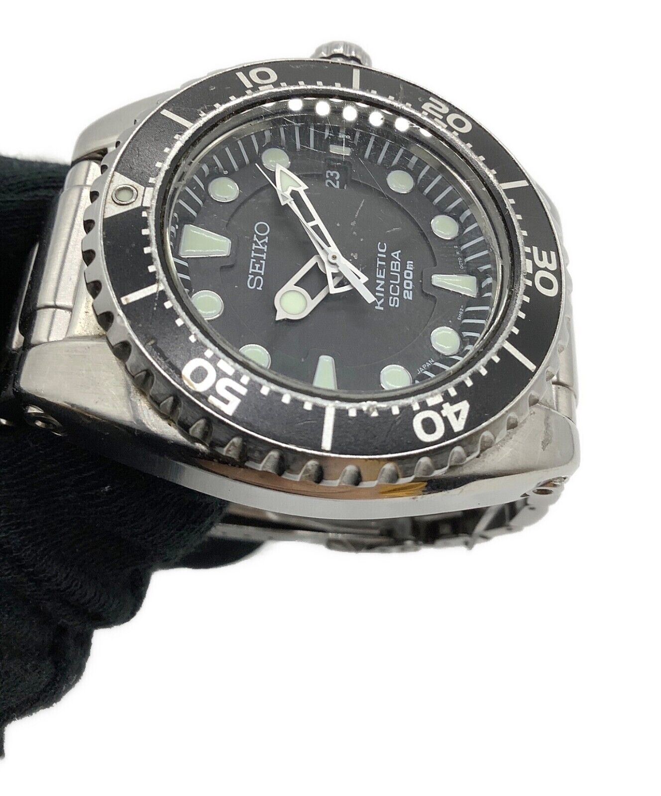 Seiko kinetic scuba discount diver's 200m 5m62